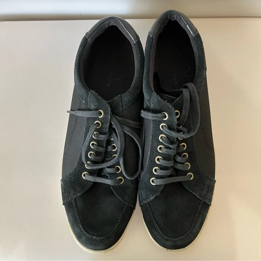 Cole Haan Black Suede Shoes Quincy Sport